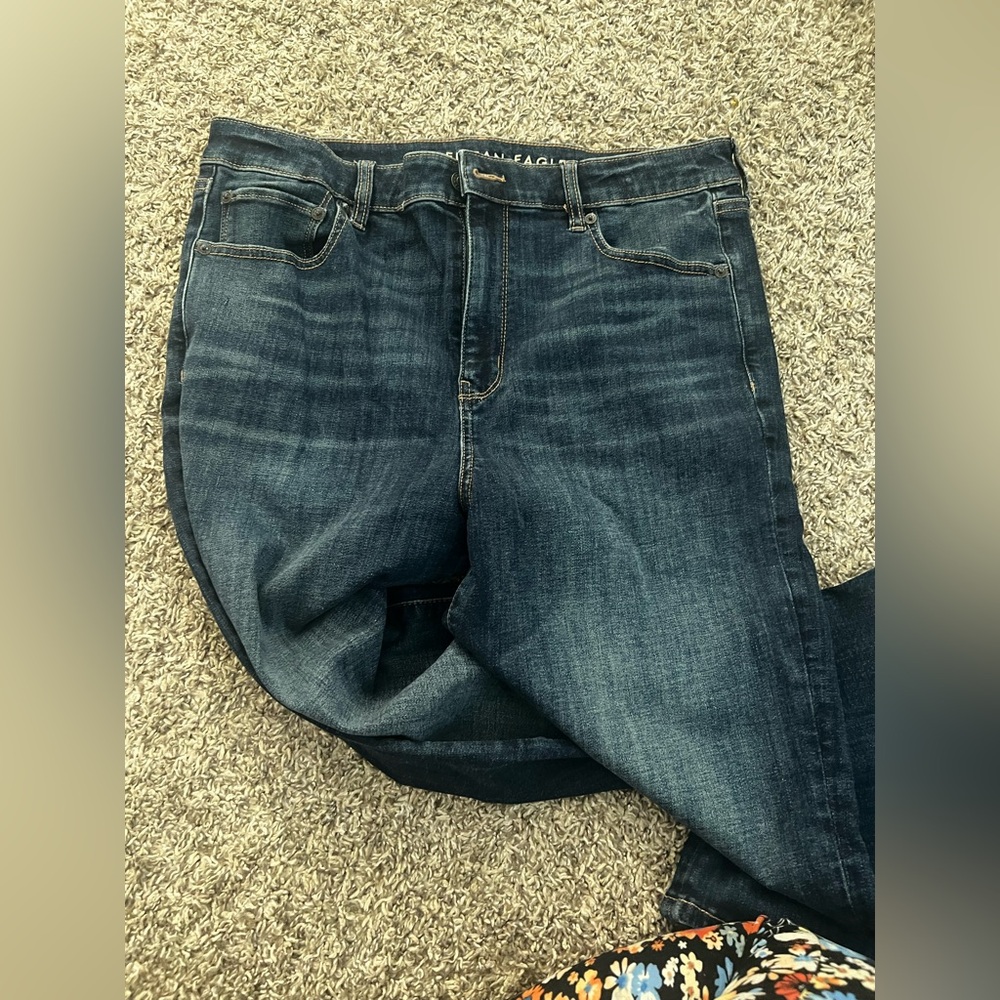 American Eagle Outfitters Women’s Dark Flare Jean Size 14